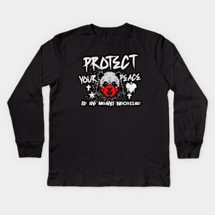 Protect Your Peace Kids Long Sleeve T-Shirt